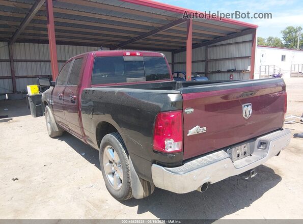 1C6RR6GTXHS856140 2017 RAM 1500 Темно-бордовый Задняя левая четверть