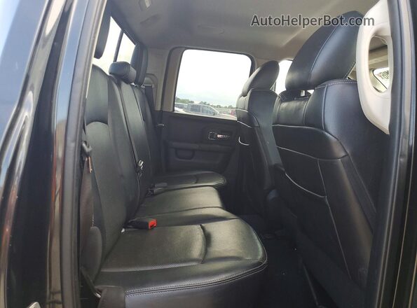 1C6RR6JTXHS819971 2017 RAM 1500 Black Rear seats view