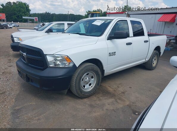 1C6RR6KG6HS609451 2017 RAM 1500 White Առջևի ձախ երեք քառորդ տեսարան