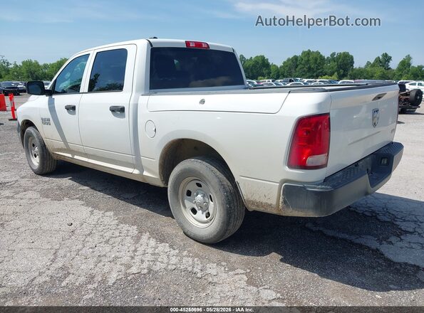 1C6RR6KG8JS303633 2018 RAM 1500 White Rear left