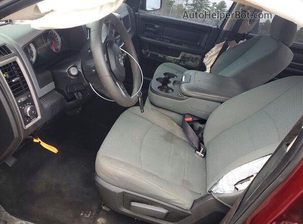 1C6RR6KGXJS304606 2018 RAM 1500 Burgundy Սալոնի դիմացի տեսք