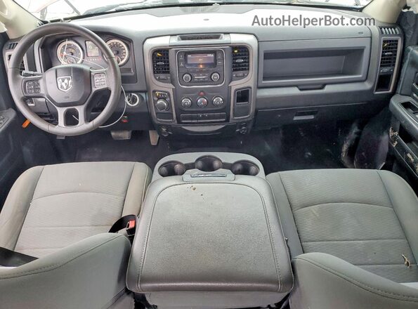1C6RR6KGXJS304606 2018 RAM 1500 Burgundy Առջևի վահանակի տեսք