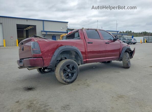 1C6RR6KGXJS304606 2018 RAM 1500 Burgundy Հետևի աջ