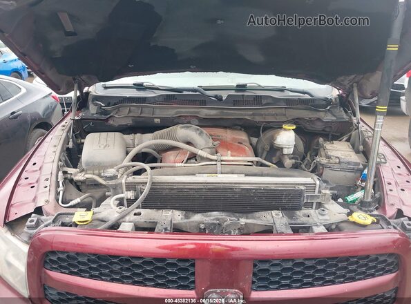 1C6RR6KT5JS305353 2018 RAM 1500 Burgundy 
