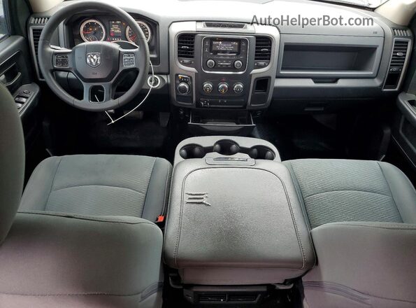 1C6RR6KTXJS315599 2018 RAM 1500 White Առջևի վահանակի տեսք
