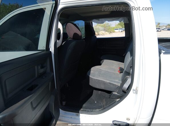 1C6RR6KTXMS592399 2021 RAM 1500 CLASSIC White Vista de la etiqueta del VIN