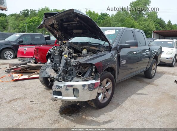 1C6RR6LG7HS825226 2017 RAM 1500 Gray Առջևի ձախ երեք քառորդ տեսարան