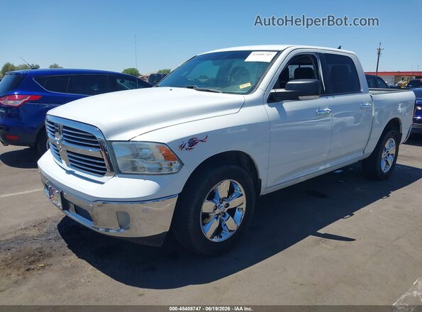 1C6RR6LG7JS336850 2018 RAM 1500 White Вид спереду