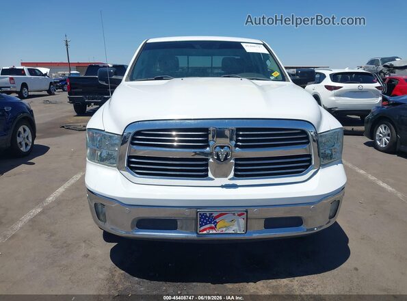 1C6RR6LG7JS336850 2018 RAM 1500 White Вид щитка приладів