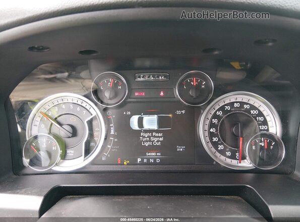 1C6RR6LG8PS574585 2023 RAM 1500 CLASSIC Gray Вид задніх сидінь