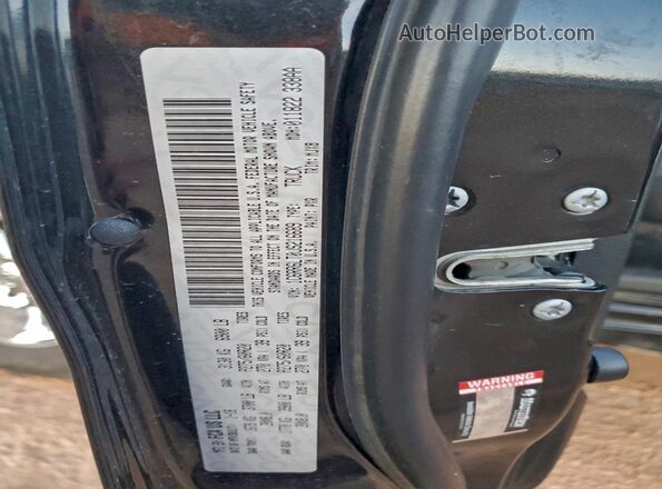 1C6RR6LT0JS216689 2018 RAM 1500 Black 