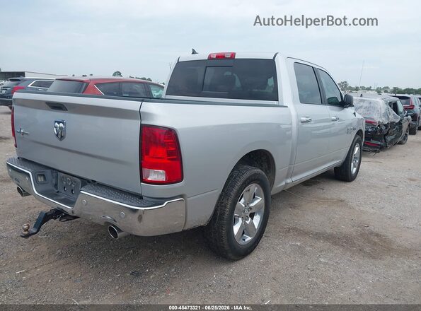1C6RR6LT1HS556086 2017 RAM 1500 Серебряный Задняя правая четверть