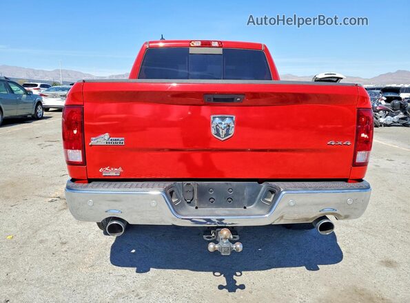 1C6RR6LT4HS582942 2017 RAM 1500 Red Widok z tyłu