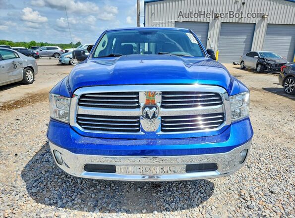 1C6RR6LT4KS585573 2019 RAM 1500 Blue Front view
