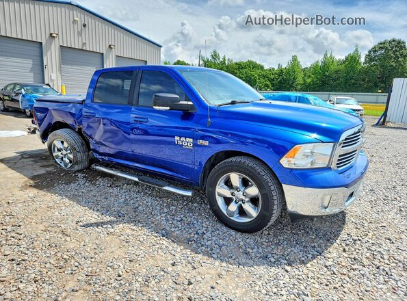 1C6RR6LT4KS585573 2019 RAM 1500 Blue Front right