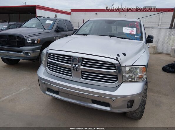 1C6RR6LT5GS209536 2016 RAM 1500 Silver ხელსაწყოთა პანელის ხედი
