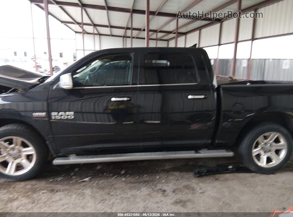 1C6RR6LT6HS744456 2017 RAM 1500 Черный Вид задней части салона