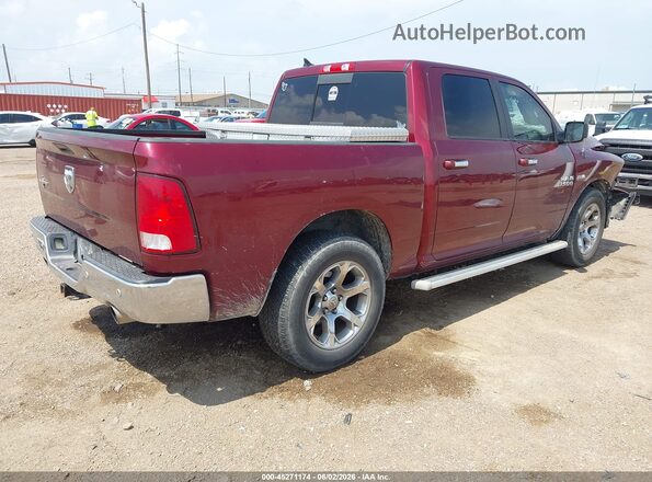 1C6RR6LT7HS533010 2017 RAM 1500 Maroon Հետևի աջ