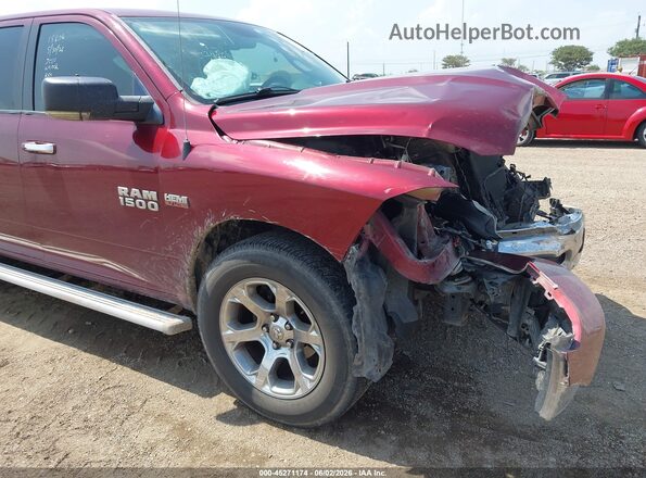 1C6RR6LT7HS533010 2017 RAM 1500 Maroon 