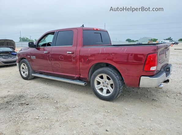 1C6RR6LT7JS115018 2018 RAM 1500 Maroon Հետևի ձախ