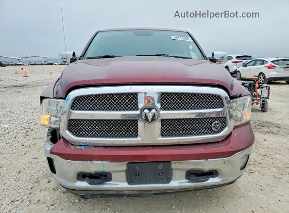 1C6RR6LT7JS115018 2018 RAM 1500 Maroon Դիմացի տեսք