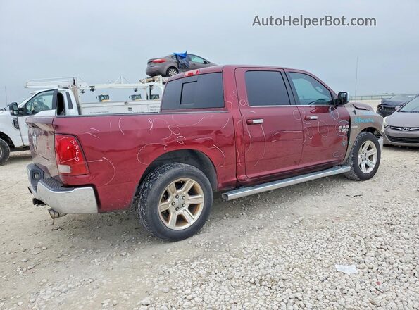 1C6RR6LT7JS115018 2018 RAM 1500 Maroon Հետևի աջ