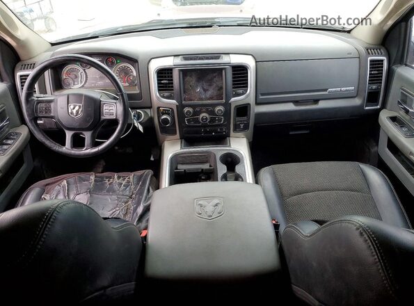 1C6RR6LT7JS115018 2018 RAM 1500 Maroon Առջևի վահանակի տեսք