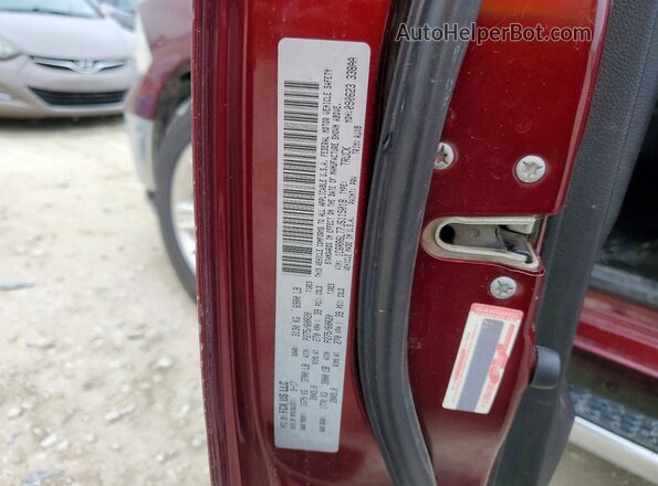 1C6RR6LT7JS115018 2018 RAM 1500 Maroon Շարժիչի բաժամունքի տեսք