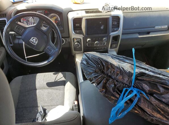 1C6RR6LT7KS512696 2019 RAM 1500 Burgundy Dashboard view