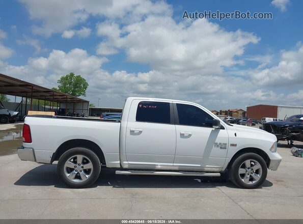 1C6RR6LT7KS539493 2019 RAM 1500 CLASSIC White უკანა სალონის ხედი
