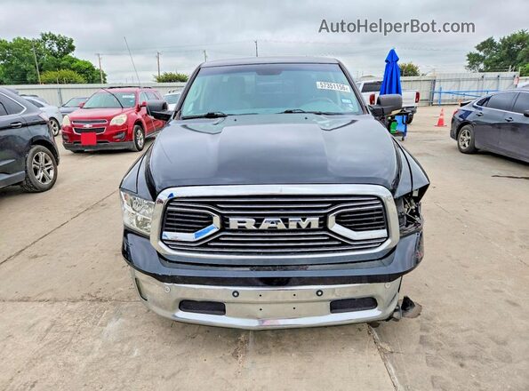1C6RR6LT7KS622387 2019 RAM 1500 Black Front view