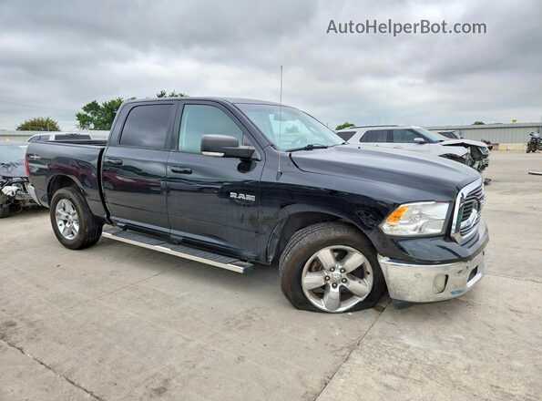 1C6RR6LT7KS622387 2019 RAM 1500 Black Front right