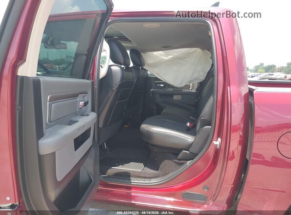 1C6RR6LT8HS805998 2017 RAM 1500 Red Vista de la etiqueta del VIN