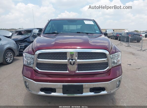 1C6RR6LT8HS805998 2017 RAM 1500 Red Vista del cuadro de instrumentos