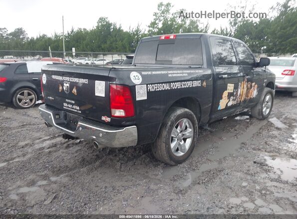 1C6RR6LT9HS524180 2017 RAM 1500 Black Rear right