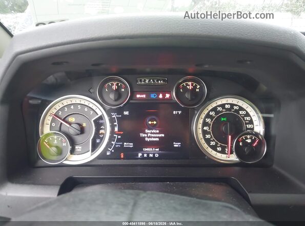 1C6RR6LT9HS524180 2017 RAM 1500 Black Rear seats view