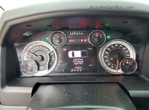 1C6RR6LT9HS782229 2017 RAM 1500 Black Vista del cuadro de instrumentos
