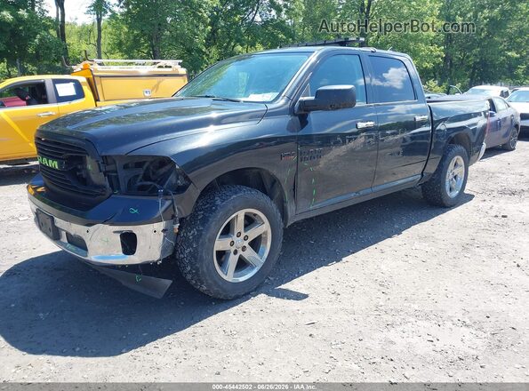 1C6RR6LTXHS514192 2017 RAM 1500 Черный Передняя левая четверть
