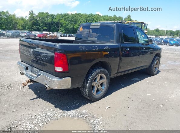 1C6RR6LTXHS514192 2017 RAM 1500 Черный Задняя правая четверть