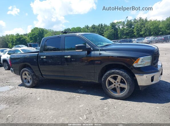 1C6RR6LTXHS514192 2017 RAM 1500 Черный Вид задней части салона