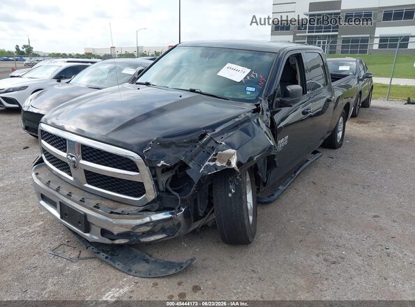 1C6RR6TT7KS690429 2019 RAM 1500 CLASSIC Black Передня ліва чверть