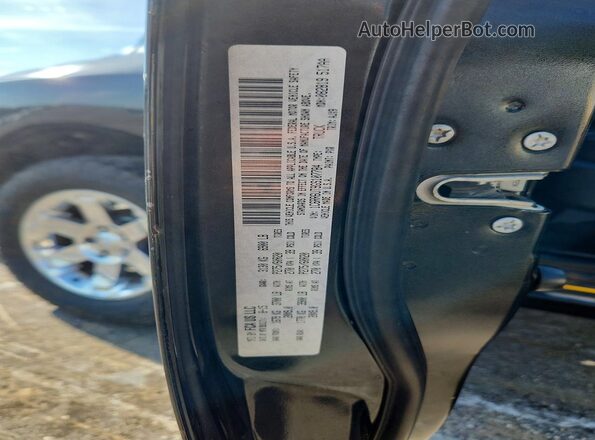 1C6RR6UT9GS107784 2016 RAM 1500 Black Vista de la etiqueta del VIN