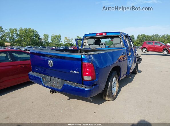 1C6RR7FG2JS246801 2018 RAM 1500 Синий Задняя правая четверть