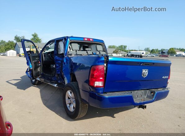 1C6RR7FG2JS246801 2018 RAM 1500 Синий Задняя левая четверть