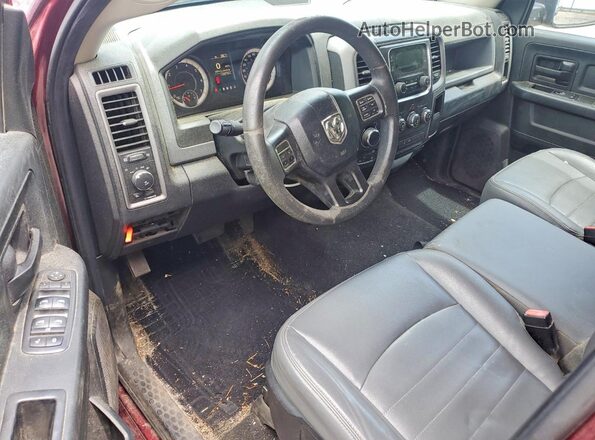 1C6RR7FG3JS138607 2018 RAM 1500 Burgundy 