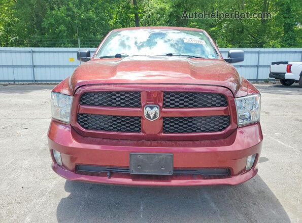 1C6RR7FG3JS138607 2018 RAM 1500 Burgundy 