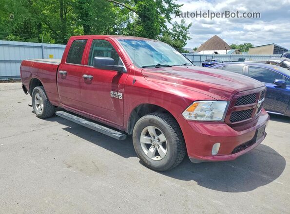 1C6RR7FG3JS138607 2018 RAM 1500 Burgundy 