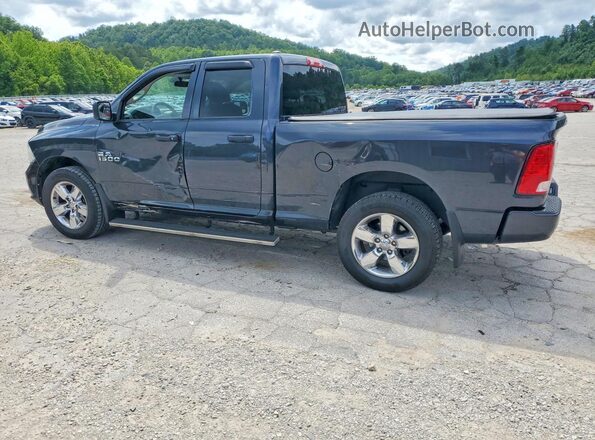 1C6RR7FG3JS320307 2018 RAM 1500 Charcoal Rear left