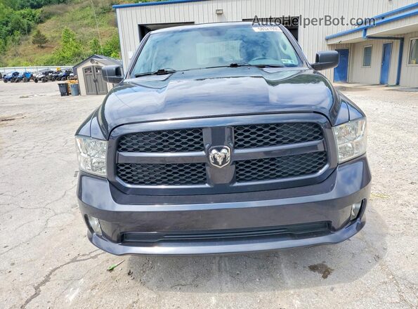 1C6RR7FG3JS320307 2018 RAM 1500 Charcoal Front view