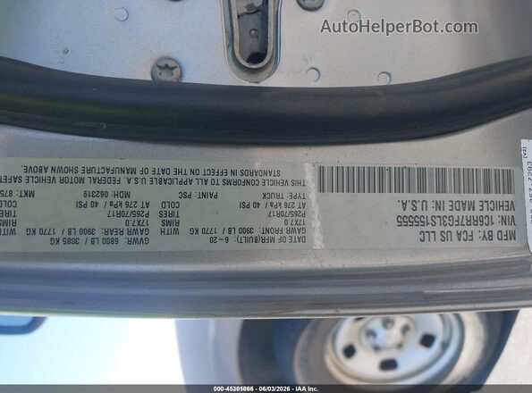 1C6RR7FG3LS155555 2020 RAM 1500 CLASSIC Gray Engine compartment view